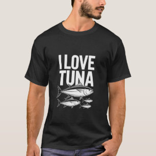 Camiseta Ama el Atún Fans Apasionados de la Pesca