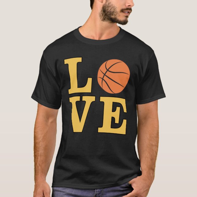 Camiseta Ama el baloncesto (Anverso)