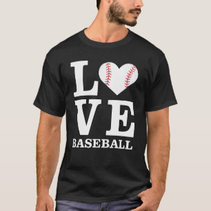 Camiseta Ama el béisbol
