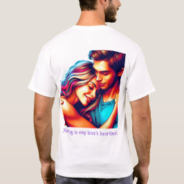 Camiseta Ama el latido del corazón