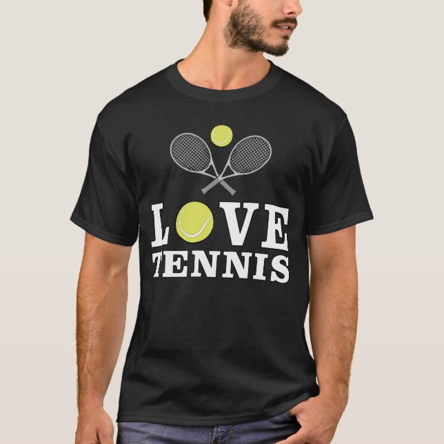 Camiseta Ama el tenis (Anverso)