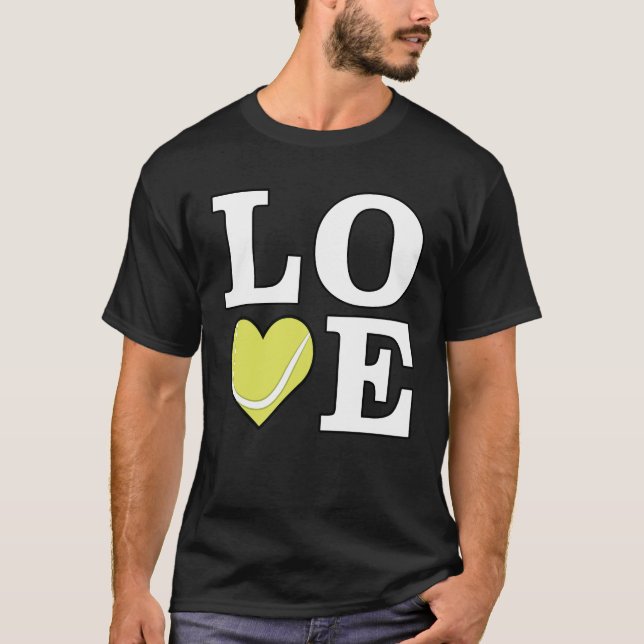 Camiseta Ama el tenis (Anverso)