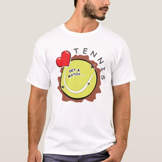 Camiseta Ama el tenis (Anverso)