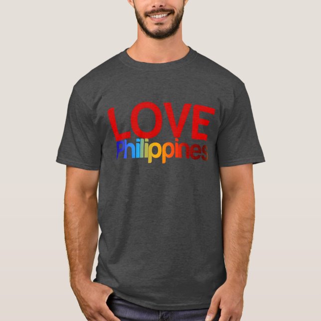 Camiseta Ama Filipinas retro (Anverso)