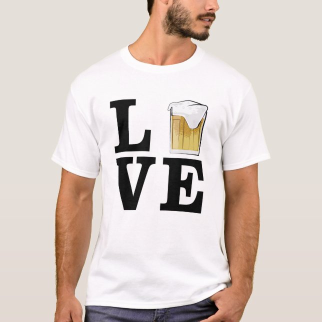 Camiseta Ama la cerveza (Anverso)