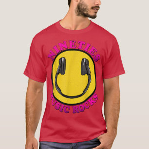 Camiseta Ama Los 90's Divertido Dj Música De Los Noventa Ro