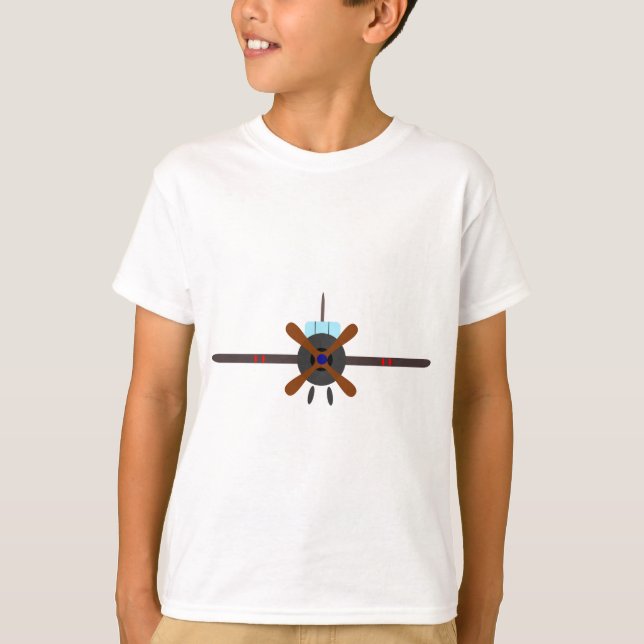 Camiseta Ama los aviones (Anverso)
