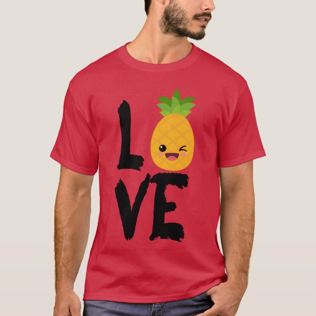 Camiseta Ama los frutos amigo (Anverso)