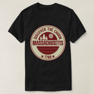 Camiseta Ama Massachusetts - Regalo lindo del estado de MA