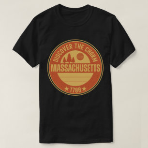 Camiseta Ama Massachusetts - Regalo lindo del estado de MA 