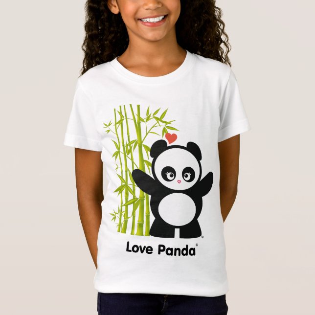 Camiseta Ama Panda® Aparatos Para Niños (Anverso)