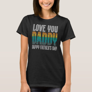 Camiseta Ama papi Feliz Día del Padre Fama de amor familiar