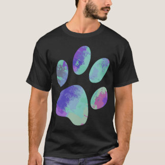 Camiseta Ama Perros Gatos Animales Huella de Garra Amante d