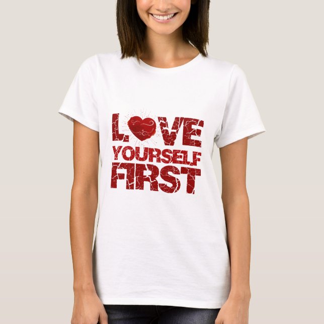 Camiseta Ama primero (Anverso)