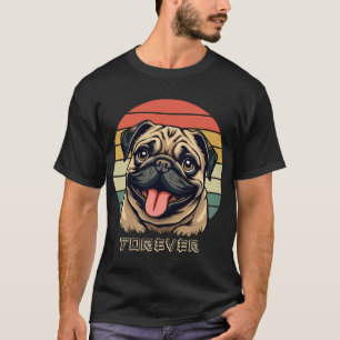 Camiseta Ama Pug Por Siempre � Diseño de Amante de Pug Ador