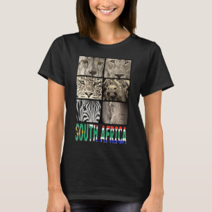 Camiseta Ama Sudáfrica Ama Vida Silvestre por Sudáfrica F