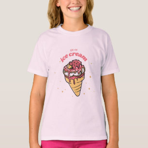 Camiseta Ama Tu Helado Crema