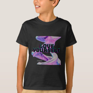 Camiseta Ama tú mismo - No qué - Amor propio - Buena energí