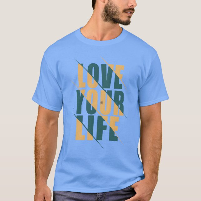 Camiseta AMA TU VIDA amigos (Anverso)