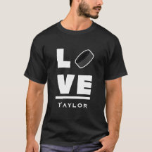 Ama y Vive el Hockey sobre Hielo Fan Nombre Person