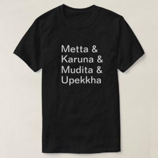 Camiseta Amabilidad cariñosa, compasión, alegría,