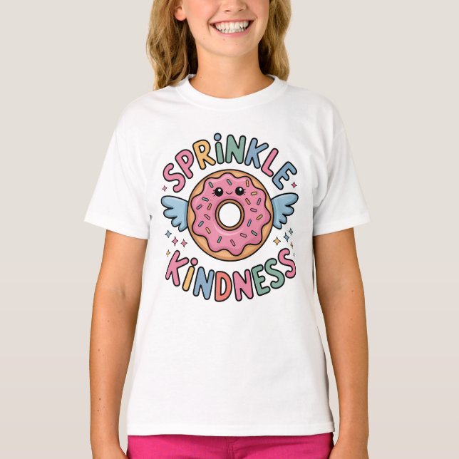 Camiseta Amabilidad de rociado | Donut Kids (Anverso)