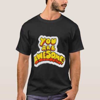 Camiseta amabilidad del hombre