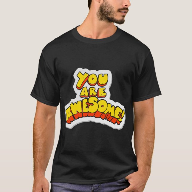 Camiseta amabilidad del hombre (Anverso)