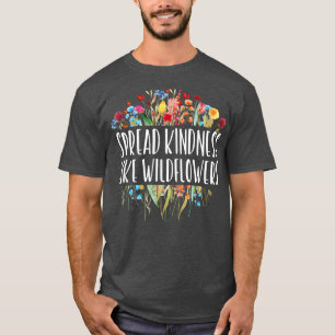 Camiseta Amabilidad extendida como flores silvestres - Insp