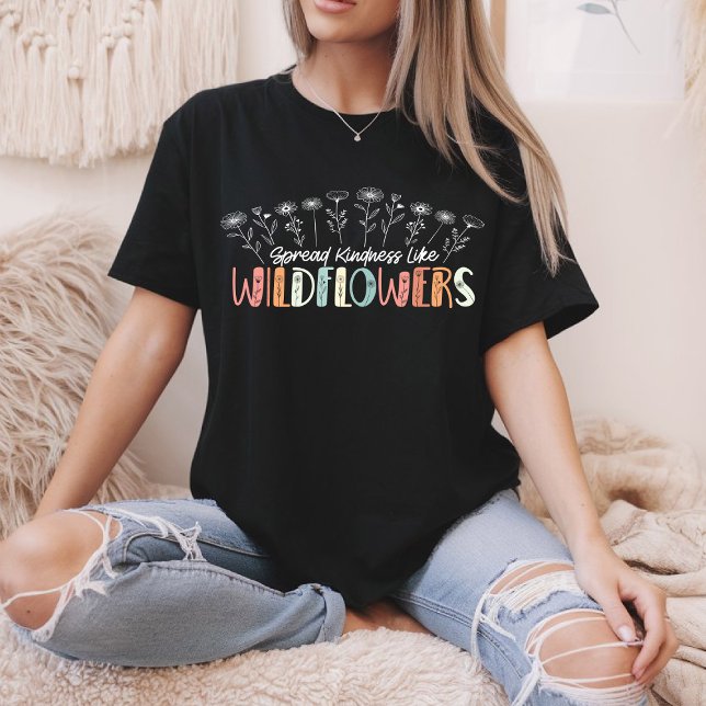 Camiseta Amabilidad extendida como flores silvestres Inspir (Subido por el creador)