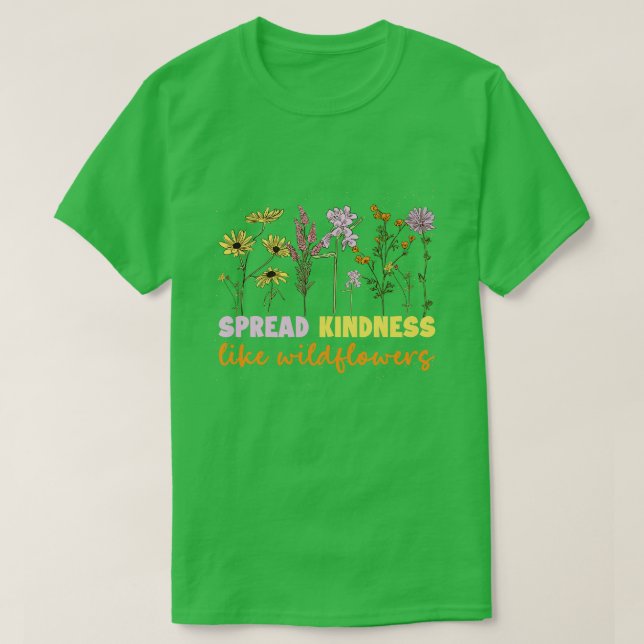 Camiseta Amabilidad generalizada como regalo de Flor Salvaj (Diseño del anverso)