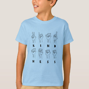 Camiseta Amabilidad, Lenguaje de Señas Americano ASL - Grap
