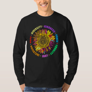 Camiseta Amabilidad Paz Igualdad Inclusión Derechos Humanos