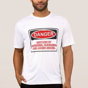Camiseta Amabilidad, rudeza y problemas de ira.