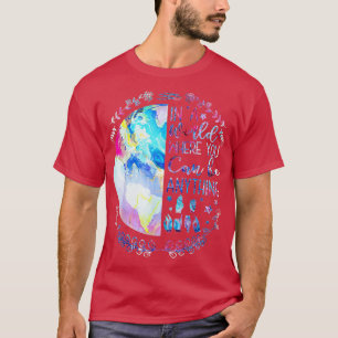 Camiseta Amable apología sorda de la lengua de Rótulo norte