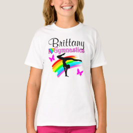 CAMISETA AMABLE GIMNASIO PERSONALIZADO DE RAINBOW Y BUTTERF