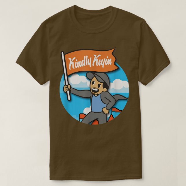 Camiseta Amablemente Keyin Cute Y Buena Moda (Diseño del anverso)