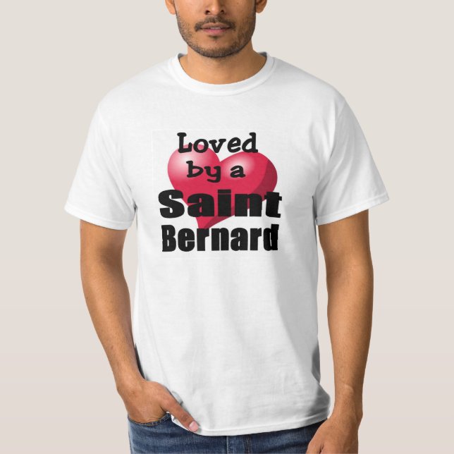 Camiseta Amada por un San Bernardo (Anverso)
