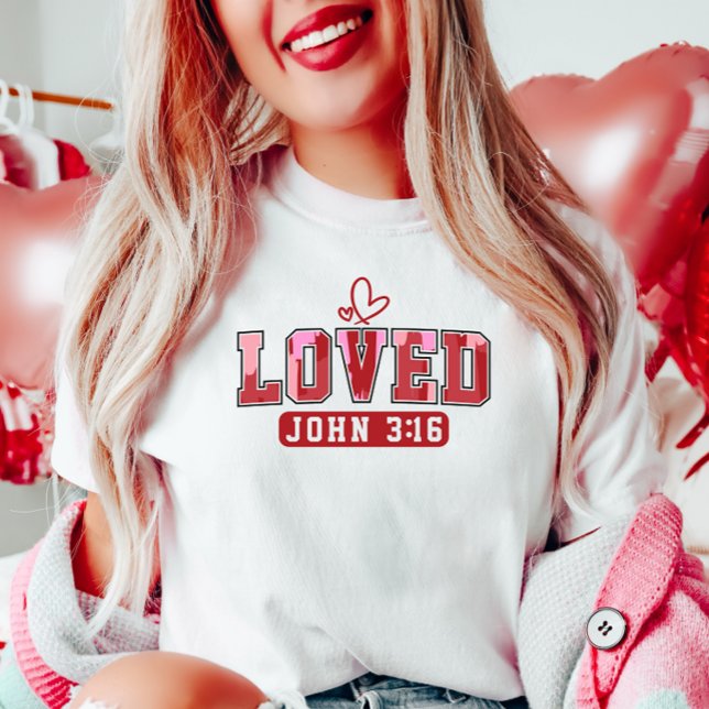 Camiseta AMADO Juan 3:16, Biblia Verse (Subido por el creador)