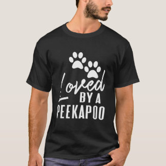 Camiseta Amado por un Mascota de Perro de raza mixta Peekap