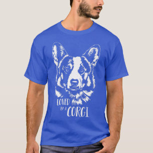 Camiseta Amado Por Un Perro Corgi Que Dice 794