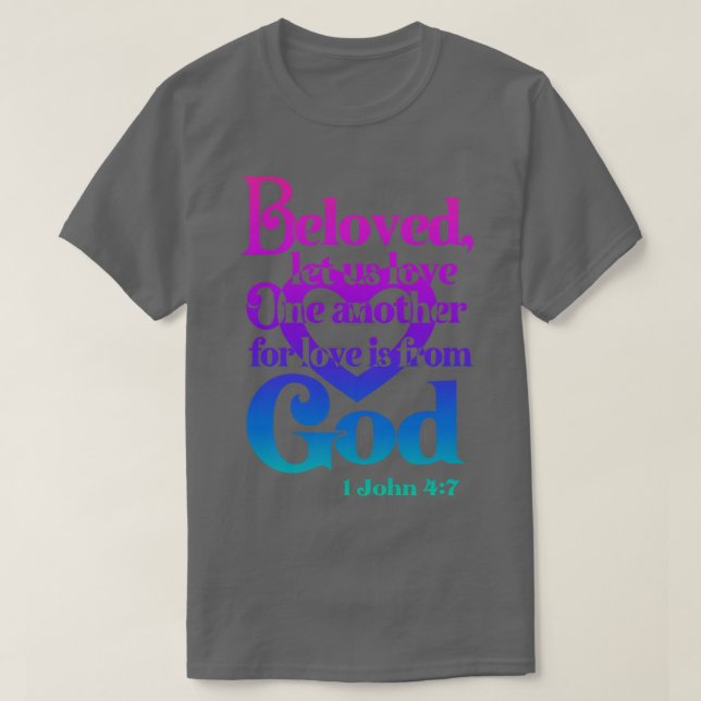 Camiseta Amados amémonos 2 (Diseño del anverso)