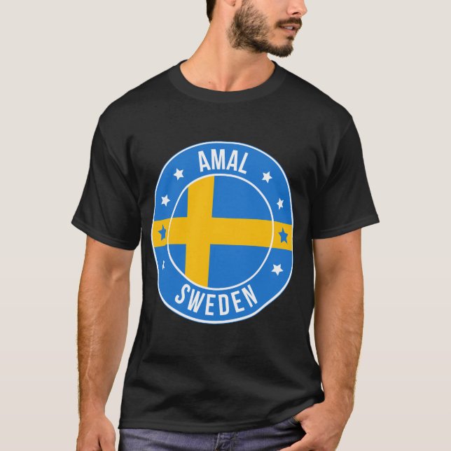 Camiseta Amal, Sweden City T-Shirt (Anverso)