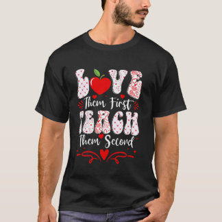 Camiseta Ámalos Primero Enséñales Segundo Maestros Valenti