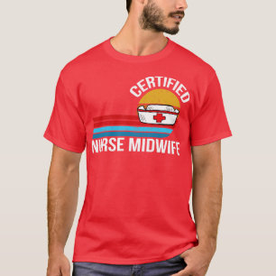 Camiseta amamantamiento certificado partera estética retro