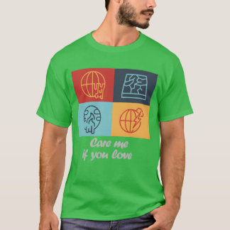 Camiseta Ámame si te importa retro