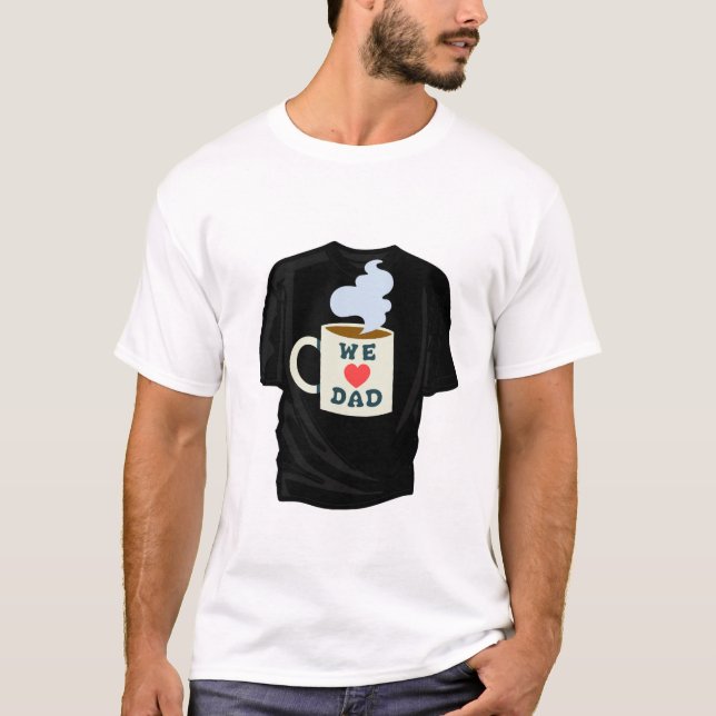 CAMISETA AMAMOS A PAPÁ (Anverso)
