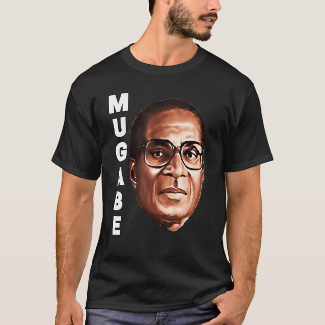 Camiseta Amamos a Robert Mugabe (Anverso)
