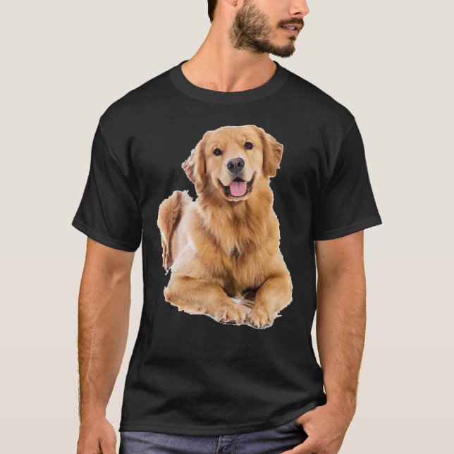 Camiseta Amamos al Golden Retriever 627 (Anverso)