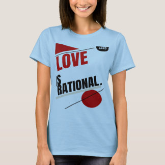 Camiseta Amamos con la mente no con el corazón